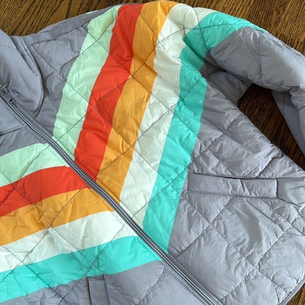 Free People Pippa Printed Packable Puffer Jacket - Picture 4 of 6